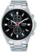 Lorus Herreur RM373FX9 Sport Sort/Stål Ø43 mm