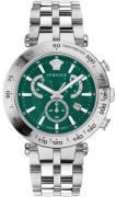 Versace Herreur VEJB00522 Bold Grøn/Stål Ø46 mm