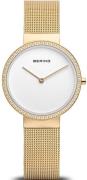 Bering Dameur 14531-330 Classic Hvid/Gul guldtonet stål Ø31 mm