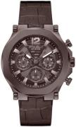 Guess Herreur GW0492G2 Edge Brun/Gummi Ø46 mm