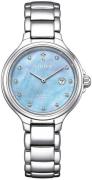 Citizen Dameur EW2680-84N Eco Drive Hvid/Titanium Ø31 mm