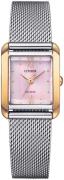 Citizen Dameur EW5596-66X Eco Drive Rosa/Stål Ø22 mm