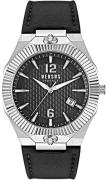 Versus by Versace Herreur VSP1P0121 Sort/Læder Ø42 mm