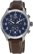 Tissot Herreur T116.617.16.042.00 T-Sport Blå/Læder Ø45 mm