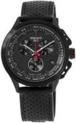 Tissot Herreur T135.417.37.051.02 T-Race Sort/Gummi Ø45 mm