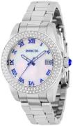 Invicta Dameur 36069 Angel Hvid/Stål Ø34 mm