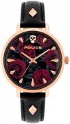 Police Dameur PL16034MSR.02 Miona Sort/Rosaguldtonet stål Ø36 mm