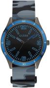 Guess Herreur W1163G1 Sort/Gummi Ø45 mm