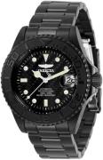 Invicta Herreur 33053 Pro Diver Sort/Stål Ø40 mm