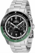 Invicta Herreur 35668 Speedway Sort/Stål Ø46 mm