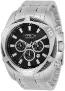 Invicta Herreur 34118 Bolt Sort/Stål Ø50 mm