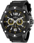 Invicta Herreur 34021 I-Force Sort/Stål Ø50 mm