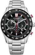 Citizen Herreur CA4484-88E Chrono Sport Sort/Stål Ø43 mm