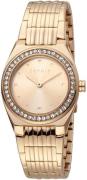Esprit Dameur ES1L148M0075 Rosa guldfarvet/Rosaguldtonet stål Ø30 mm