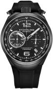 Stührling Original Herreur 894.03 Torero Sort/Gummi Ø42 mm