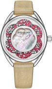 Stührling Original Dameur 995.01 Lily Sølvfarvet/Satin Ø38 mm