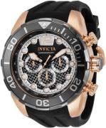 Invicta Herreur 33822 Grå/Gummi Ø50 mm