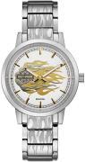 Bulova Dameur 76L191 Harley-Davidson Sølvfarvet/Stål Ø34 mm