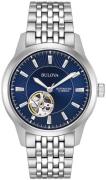 Bulova Herreur 96A189 Blå/Stål Ø40 mm