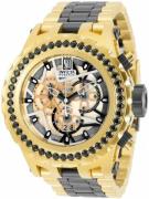 Invicta Herreur 32117 Flerfarvet/Gul guldtonet stål Ø52 mm