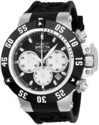 Invicta Herreur 22919 Sort/Gummi Ø50 mm