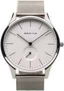 Bering Herreur 16641-004 Hvid/Stål Ø41 mm