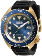 Invicta Herreur 30426 Blå/Gummi Ø47 mm