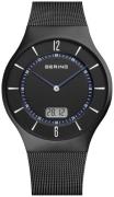 Bering Herreur 51640-228 Radio Controlled Sort/Stål Ø40 mm