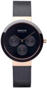 Bering 35036-166 Ceramic Sort/Stål Ø36 mm