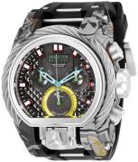 Invicta Herreur 26443 Reserve Sort/Gummi Ø52 mm