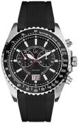 Guess Herreur I30005G1 Sort/Gummi Ø46 mm