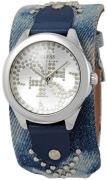 Guess Dameur W1141L1 Heartbreaker Sølvfarvet/Tekstil Ø28 mm