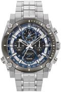 Bulova Herreur 98B316 Precisionist Sort/Stål Ø46.5 mm