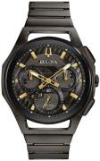 Bulova Herreur 98A206 Curv Grå/Stål Ø44 mm
