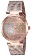Tommy Hilfiger Dameur 1781868 Lynn Krystalludsmykket/Rosaguldtonet