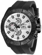 Invicta Herreur 25995 Pro Diver Sølvfarvet/Gummi Ø50 mm