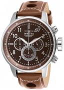 Invicta Herreur 25726 S1 Brun/Læder Ø48 mm