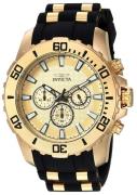 Invicta Herreur 22558 Pro Diver Guld/Gul guldtonet stål Ø50 mm