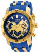 Invicta Herreur 22798 Pro Diver Blå/Gul guldtonet stål Ø50 mm