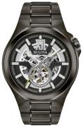 Bulova Herreur 98A179 Sort/Stål Ø46 mm