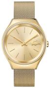Lacoste Dameur 2000952 Valencia Guld/Gul guldtonet stål Ø38 mm