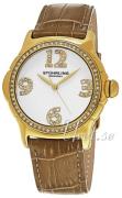 Stührling Original Dameur 592.04 Vogue Chic Hvid/Læder Ø38 mm