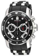 Invicta Herreur 21927 Pro Diver Sort/Stål Ø48 mm