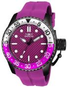 Invicta Herreur 17797 Pro Diver Lilla/Gummi Ø50 mm