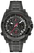 Bulova Herreur 98B257 Precisionist Sort/Stål Ø45 mm