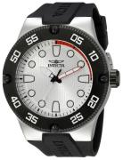 Invicta Herreur 18023 Pro Diver Sølvfarvet/Gummi Ø52 mm