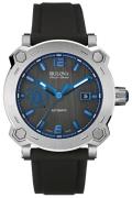 Bulova Herreur 63B189 Accutron Sort/Gummi Ø42 mm