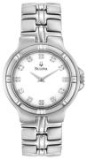 Bulova Herreur 96D04 Hvid/Stål Ø38 mm