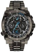 Bulova Herreur 98B229 Precisionist Sort/Stål Ø46.5 mm