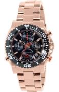 Bulova Herreur 98B213 Sort/Rosaguldtonet stål Ø47.5 mm